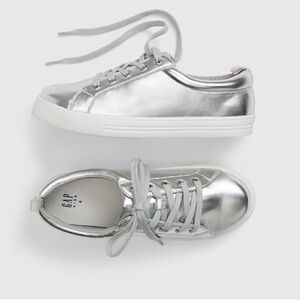 GAP Kids Metallic Girls Sneakers Size 3